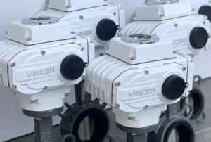 electric butterfly valve