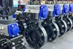 Pneumatic Actuated Butterfly Valve