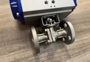 pneumatic actuated ball valve