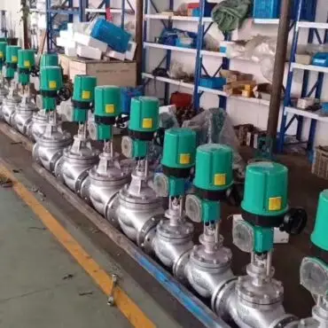 Electric Globe Control Valve Types