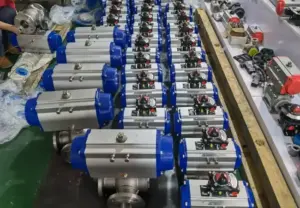 Pneumatic Ball Valve Types