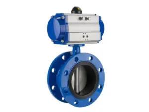 Pneumatic valve actuator types