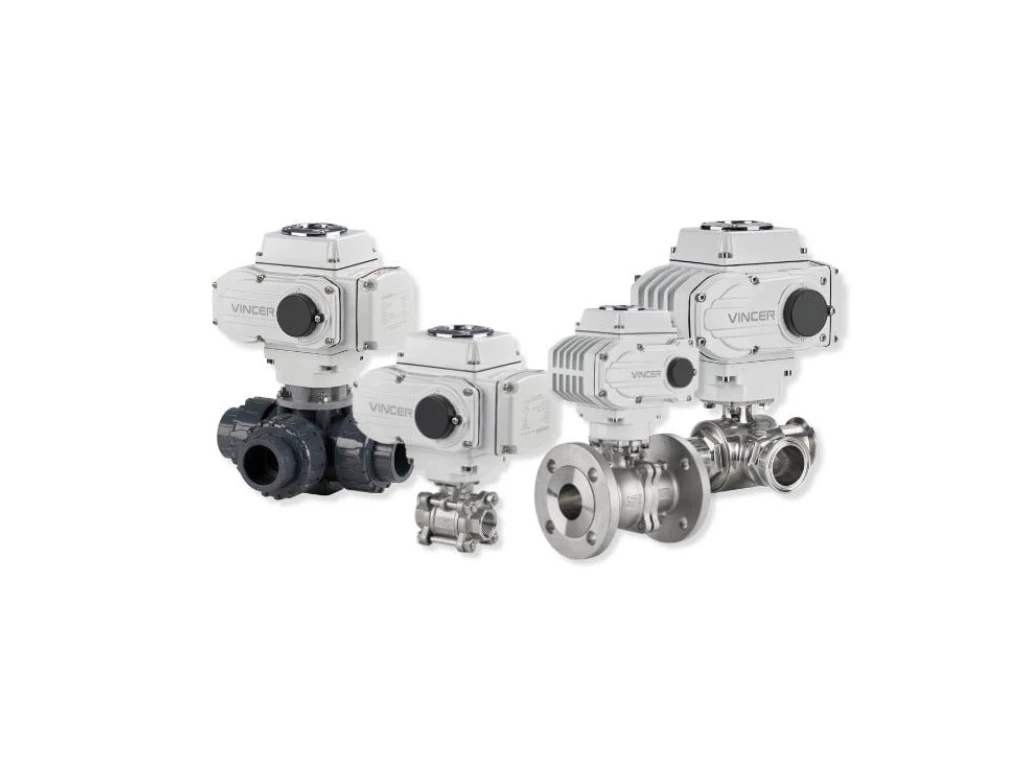 Actuated valve vs control valve