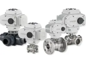 Actuated valve vs control valve