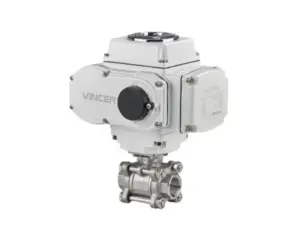 actuated ball valve