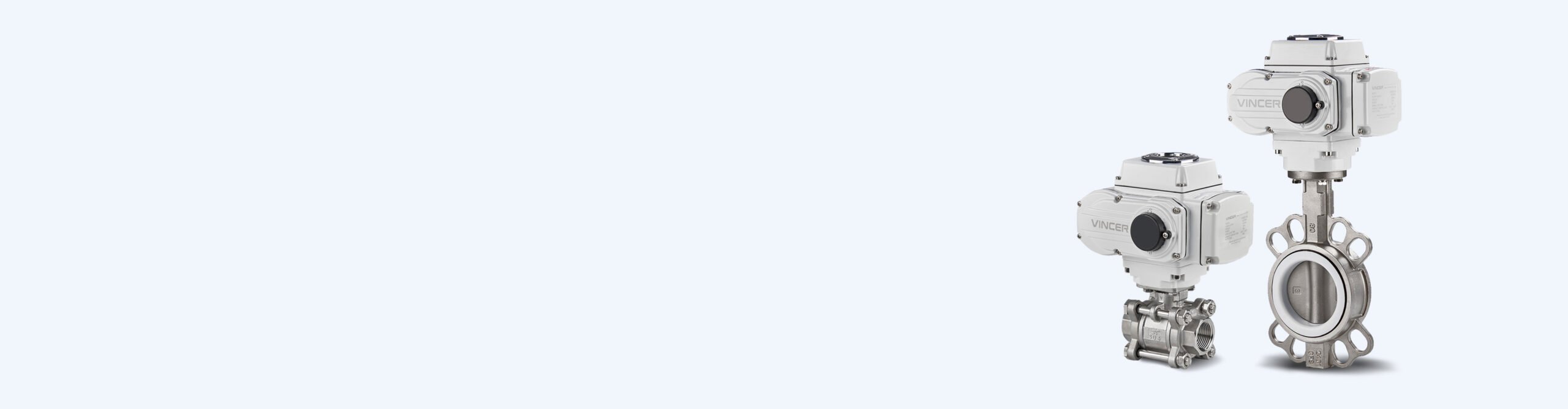 Frontansicht-VINCER elektrisch betätigtes Serienventil