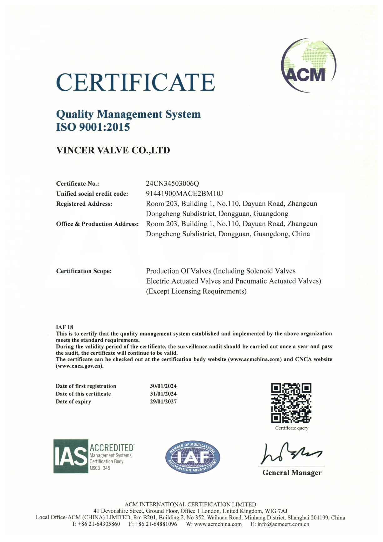 ISO9001:2015