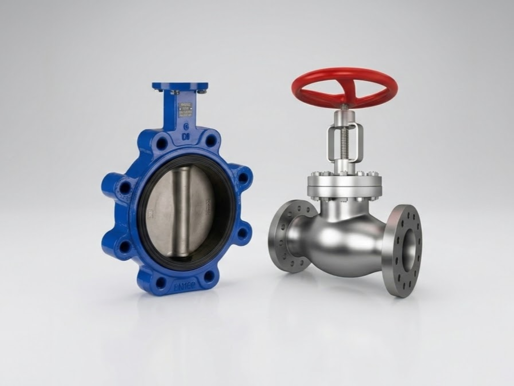 globe valve vs butterfly valve (333)