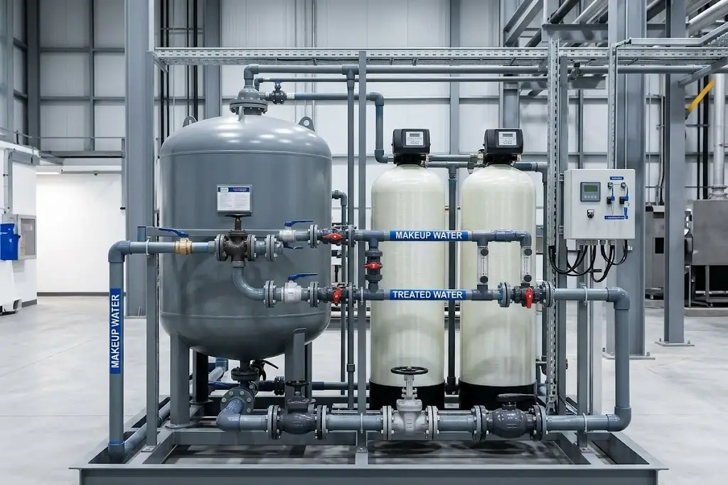 Industrial Water Softener and Reverse Osmosis Pre-treatment System