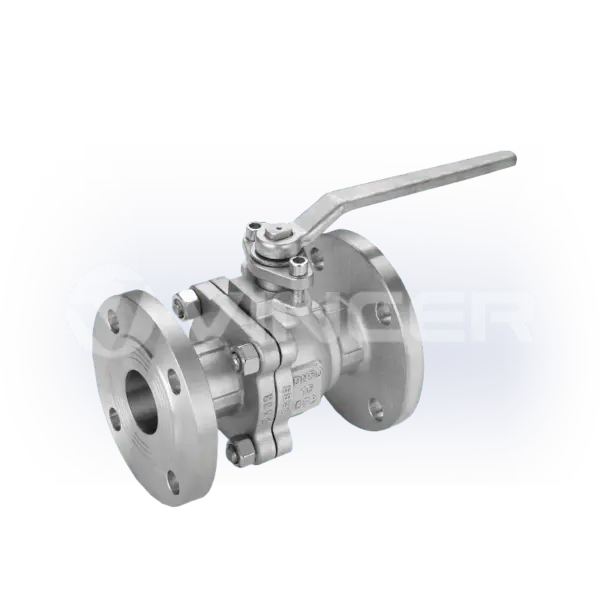 2-piece flanged floating ball valve CF8 DN50- VINCER