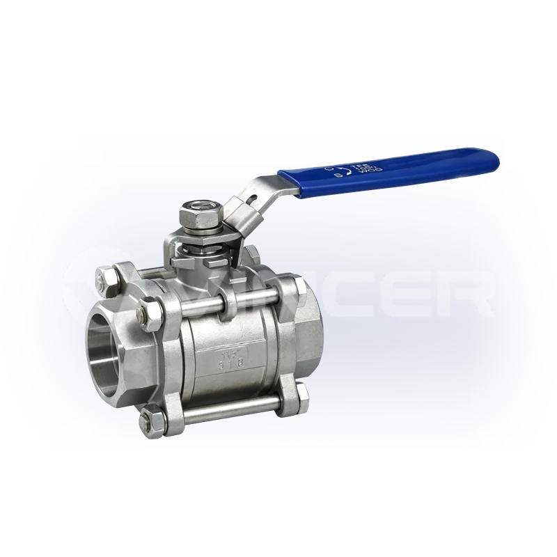 3-piece socket weld ball valve - VINCER