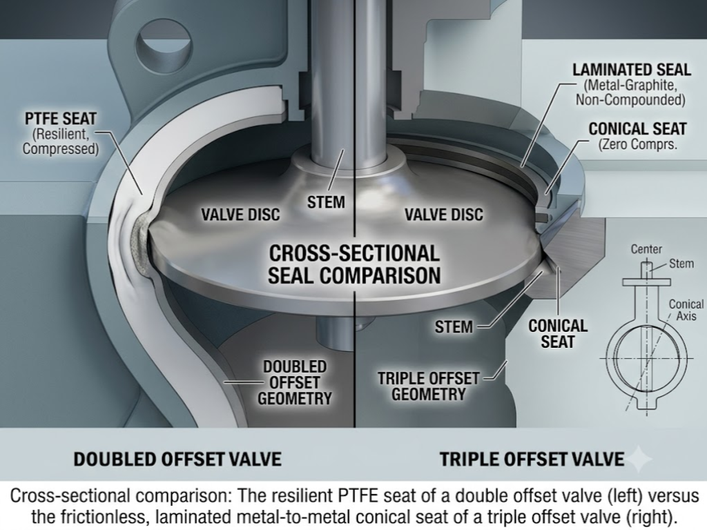 double offset vs triple offset butterfly valve (1)