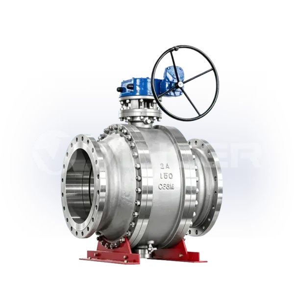trunnion mounted flanged ball valve CF8M - VINCER