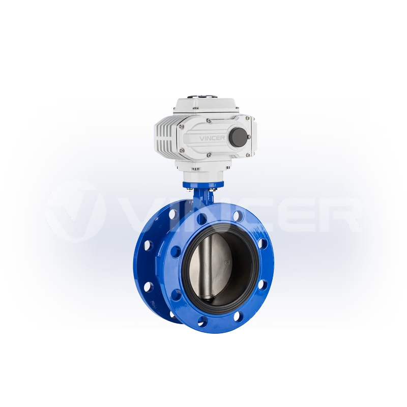 Electric Flanged Butterfly Valves - VINCER