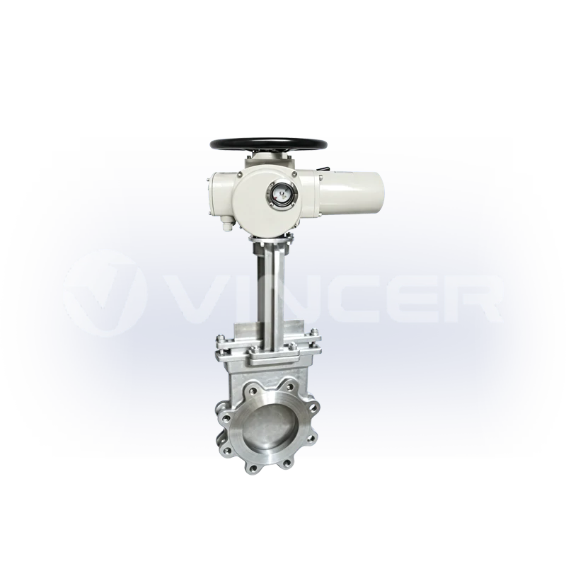 Electric Actuated Lug Knife Gate Valve - VINCER