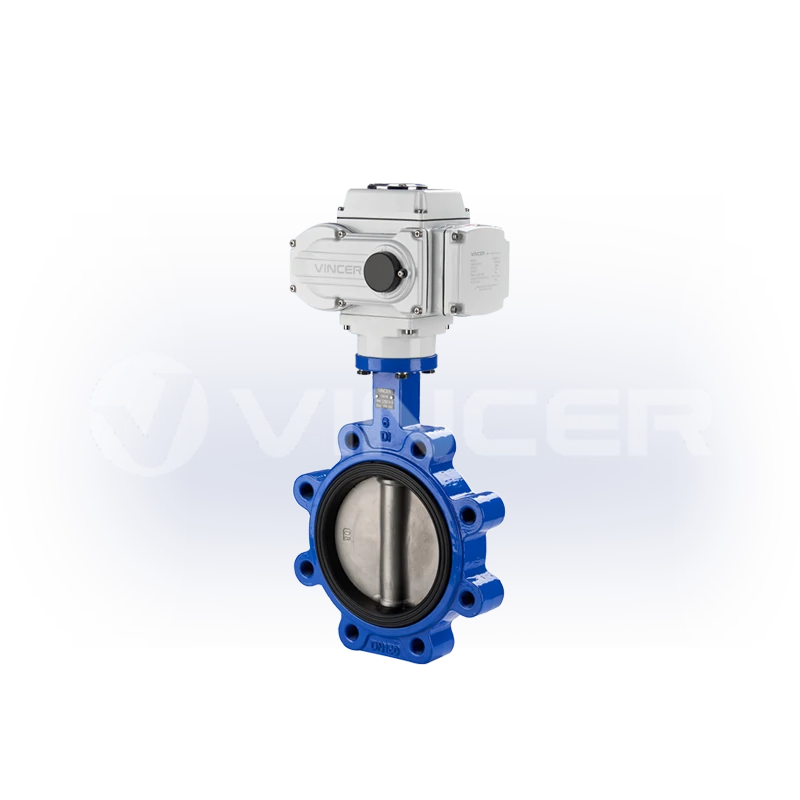 Electric lugged butterfly valve -VINCER
