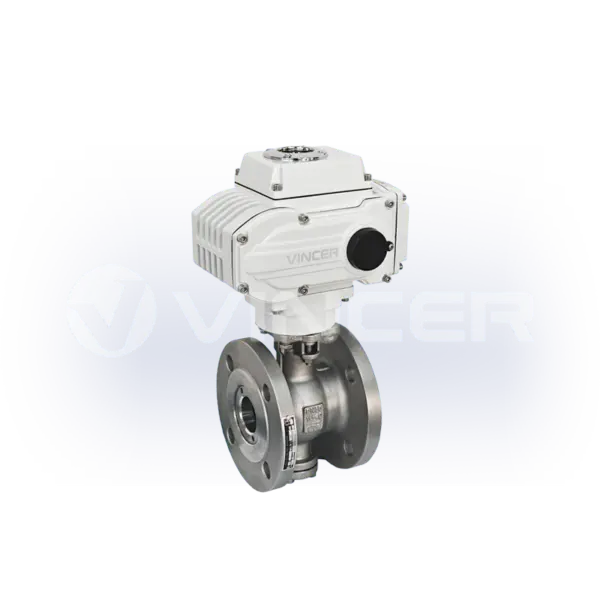 Electric V-Port Segmented Ball Valve - VINCER