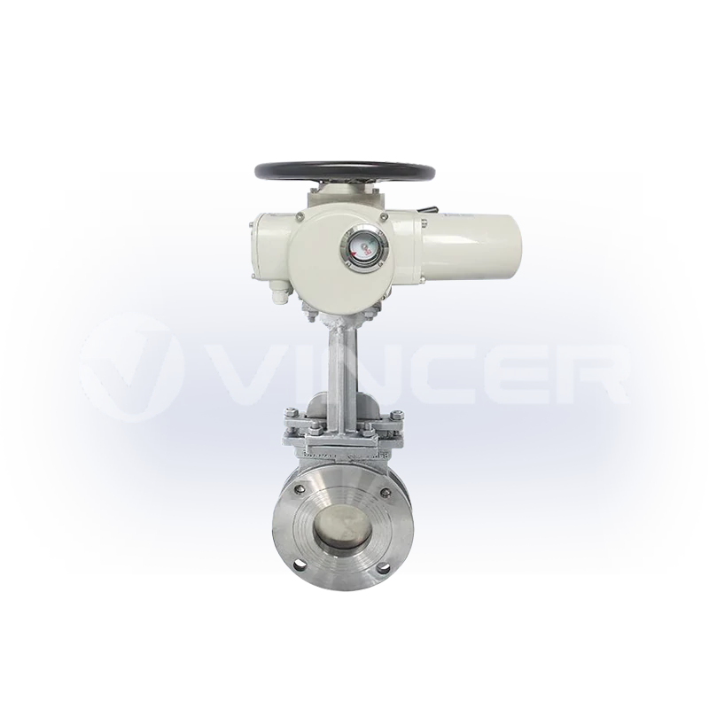 Electric Actuated Wafer Knife Gate Valve - VINCER