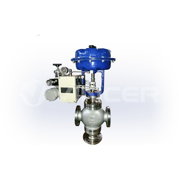 Pneumatic 3-Way Globe Control Valve - VINCER