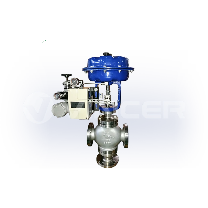 Pneumatic 3-Way Globe Control Valve - VINCER
