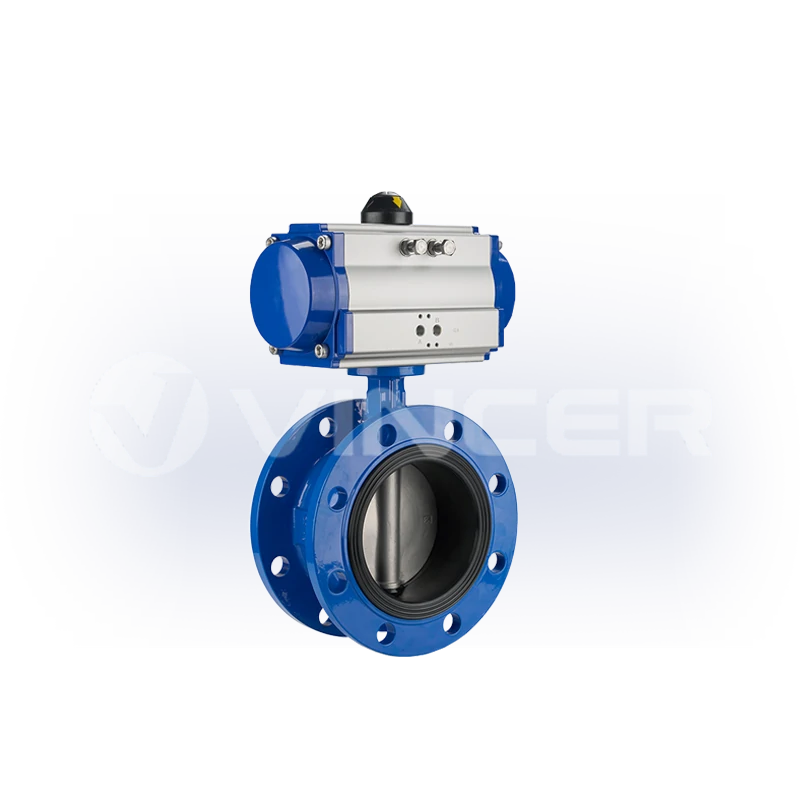 Pneumatic Flanged Butterfly Valve - VINCER