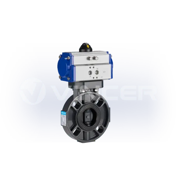 Pneumatic Plastic Butterfly Valve - VINCER