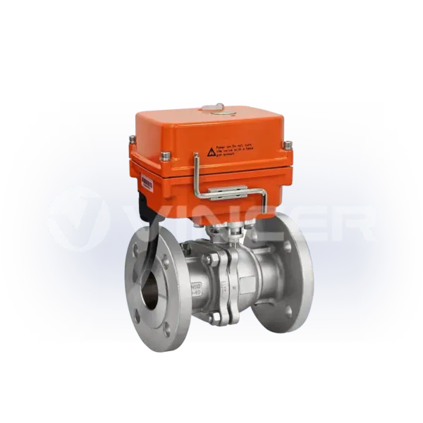 Miniature Electric Flanged Ball Valve - VINCER