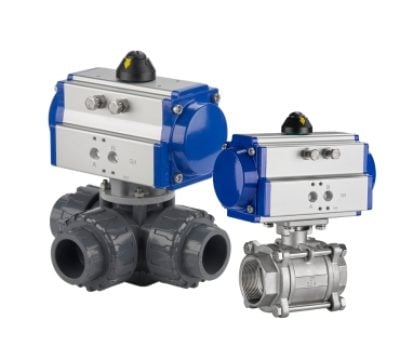 Pneumatic Actuated Ball Valves
