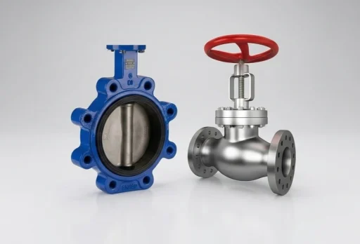 globe valve vs butterfly valve (333)