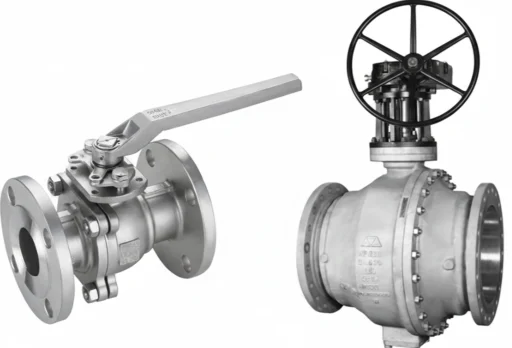 trunnion vs floating ball valve (333)